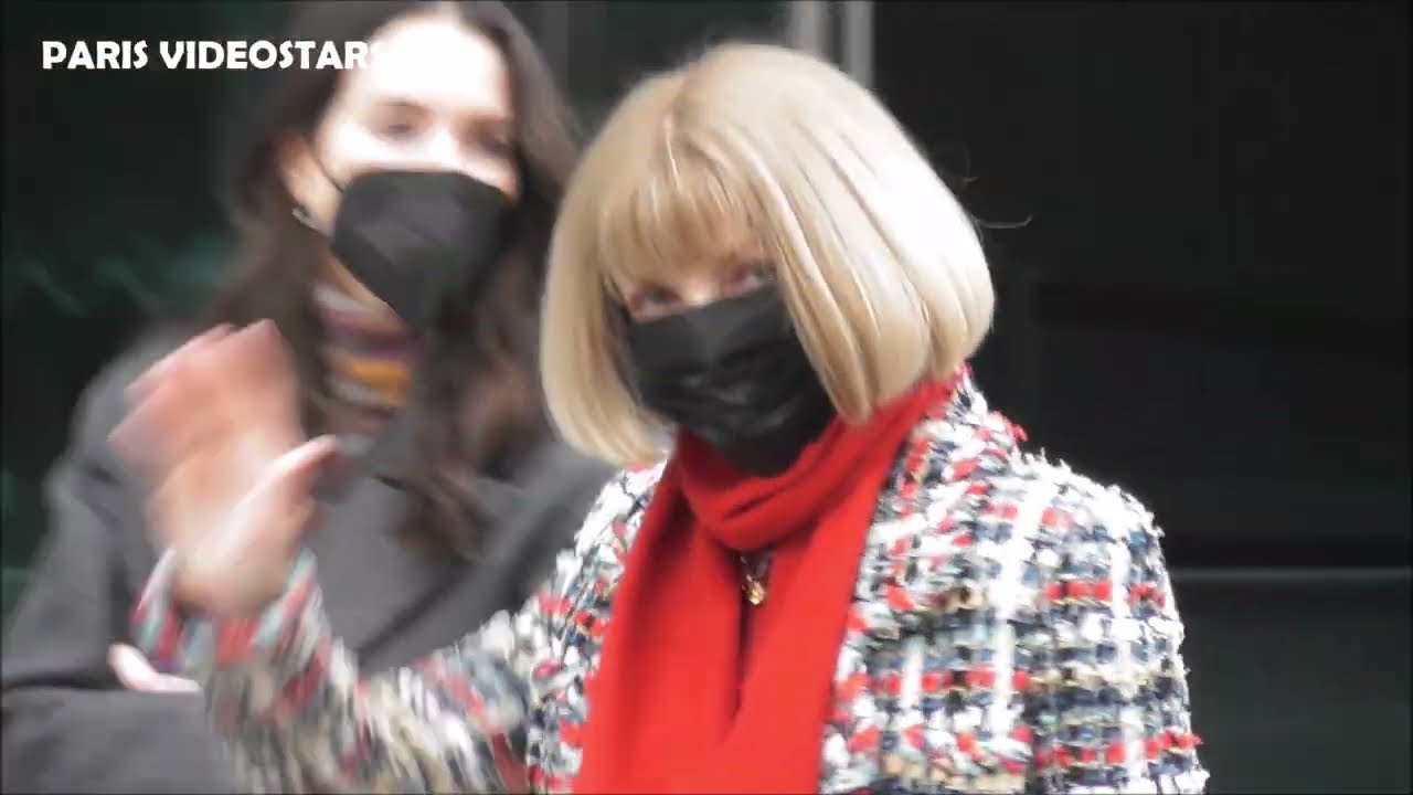 Anna Wintour arrives for the Chanel Haute Couture Fall/Winter 2021/2022  show as part of Paris Fashion Week on July 06, 2021 in Paris, France. Photo  by Laurent Zabulon / ABACAPRESS.COM Stock Photo - Alamy