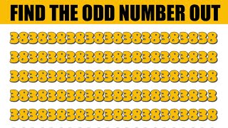 Find the odd number out - How Good Are Your Eyes? game#50 screenshot 4