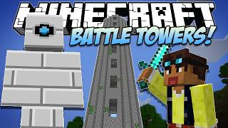 Mod Showcase Battle Towers Muti-Floored Dungeon Towers Minecraft 1.20.1