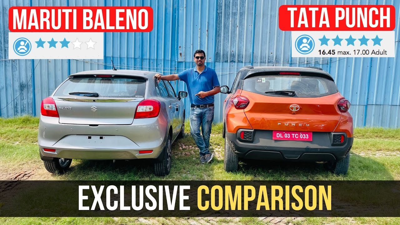 Tata Punch Vs Maruti Baleno MicroSUV vs Premium Hatchback YouTube