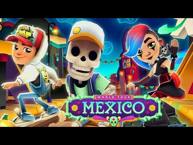 Subway Surfers 3.2.0 México especial Halloween - Dluz Games