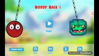 Bossy ball 4 VS Bossy ball 5 all bosses fight level 12 and level 24. screenshot 5