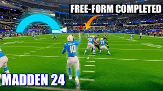 HOW TO MASTER SKILL BASED PASSING IN MADDEN 24 25 | BEST FREE FORM SETTINGS | Become an ELITE Passer
