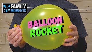 BALLOON ROCKET OBJECT LESSON about GUIDANCE
