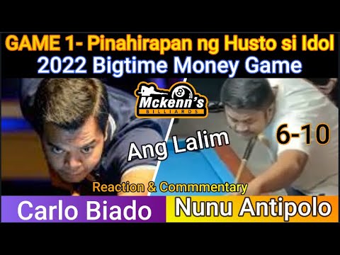 GAME 1 - Pinahirapan ng Husto si Idol - Ang Lalim kasi ng Partida 6-10