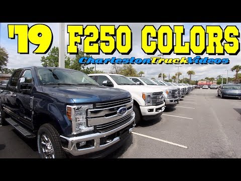 new-2019-ford-f250-exterior-colors-|-xlt,-fx4,-king-ranch-&-more!!!-(-review-)-charlestontruckvideos