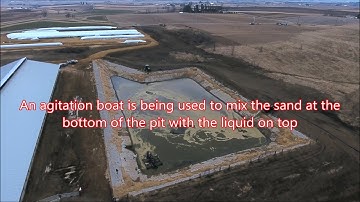 How to Dragline Manure | Spreading Manure Technique