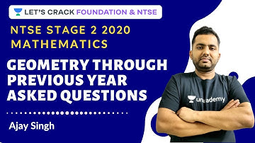 Geometry Through Previous Year Asked Questions Part-2 | NTSE  Stage 2 | Mathematics | NTSE 2020