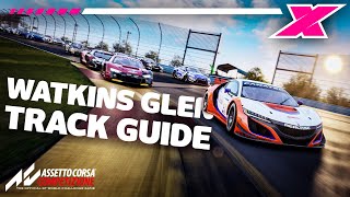 How to be Fast at Watkins Glen on Assetto Corsa Competizione - Track Guide