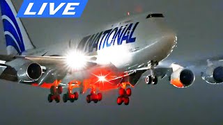 🔴LIVE- NIGHT AIRPORT ACTION at CHICAGO O'HARE | SIGHTS and SOUNDS of PURE AVIATION | PLANE SPOTTING