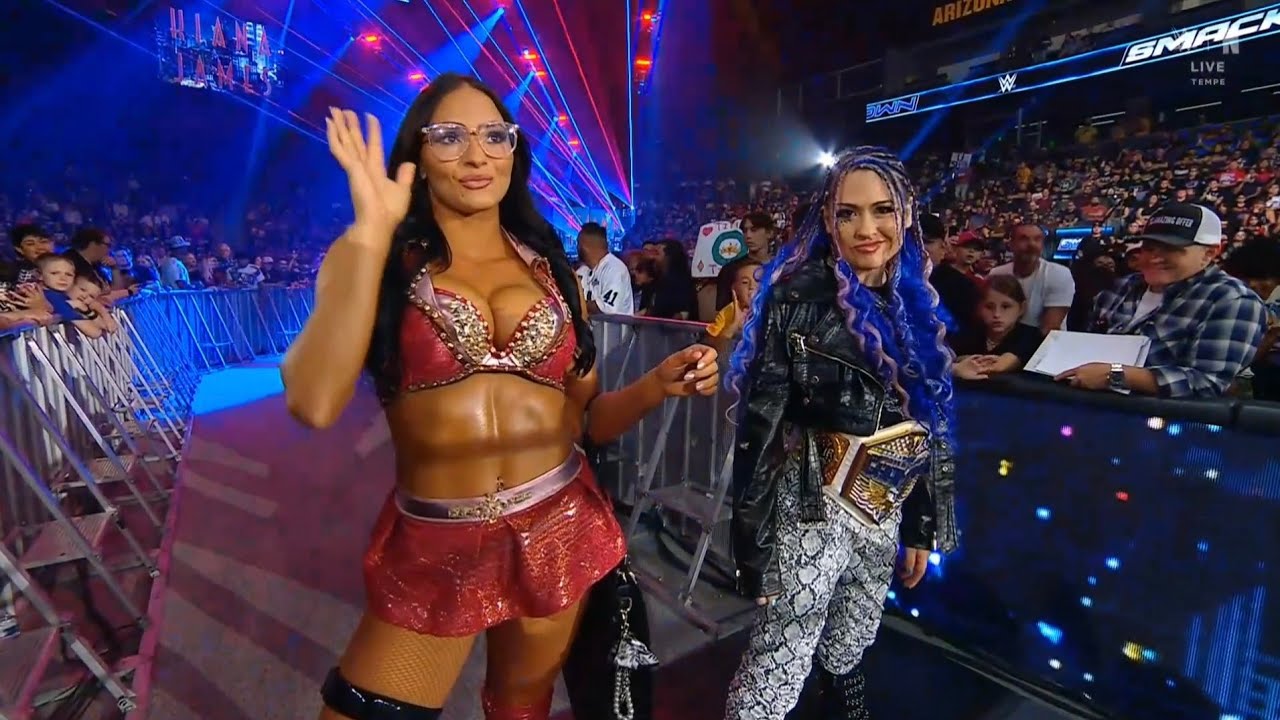 (1/2) Tiffany Stratton vs Kiana James: SmackDown October 24 2025