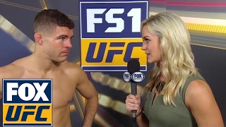 Al Iaquinta on his first-round knockout win over Diego Sanchez | UFC FIGHT NIGHT