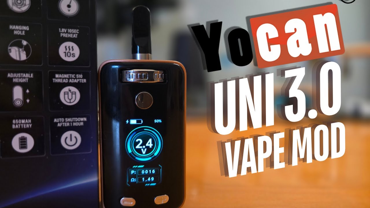 Новейший аккумулятор для вейпа от Yocan | Uni 3.0 | Обзор Stoner