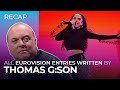 All eurovision entries written by thomas gson  recap