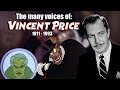 Many Voices of Vincent Price (Animated Tribute - Great Mouse Detective)