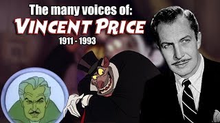 Many Voices Of Vincent Price Animated Tribute - Great Mouse Detective