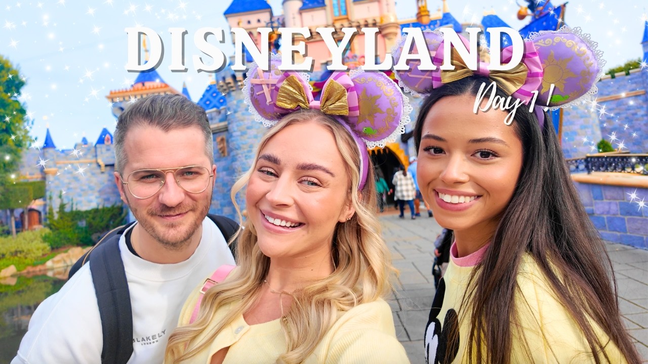 DISNEYLAND CALIFORNIA VLOG! ✨🏰 Full Park Day  & Lamplight Lounge