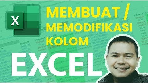 Cara Membuat memodifikasi kolom pada excel merge cell and center wrap text | tutorial untuk pemula