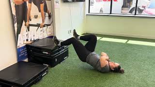 Supine Single Leg Hamstring Lift ISO