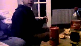 ryan doing a suicide shot