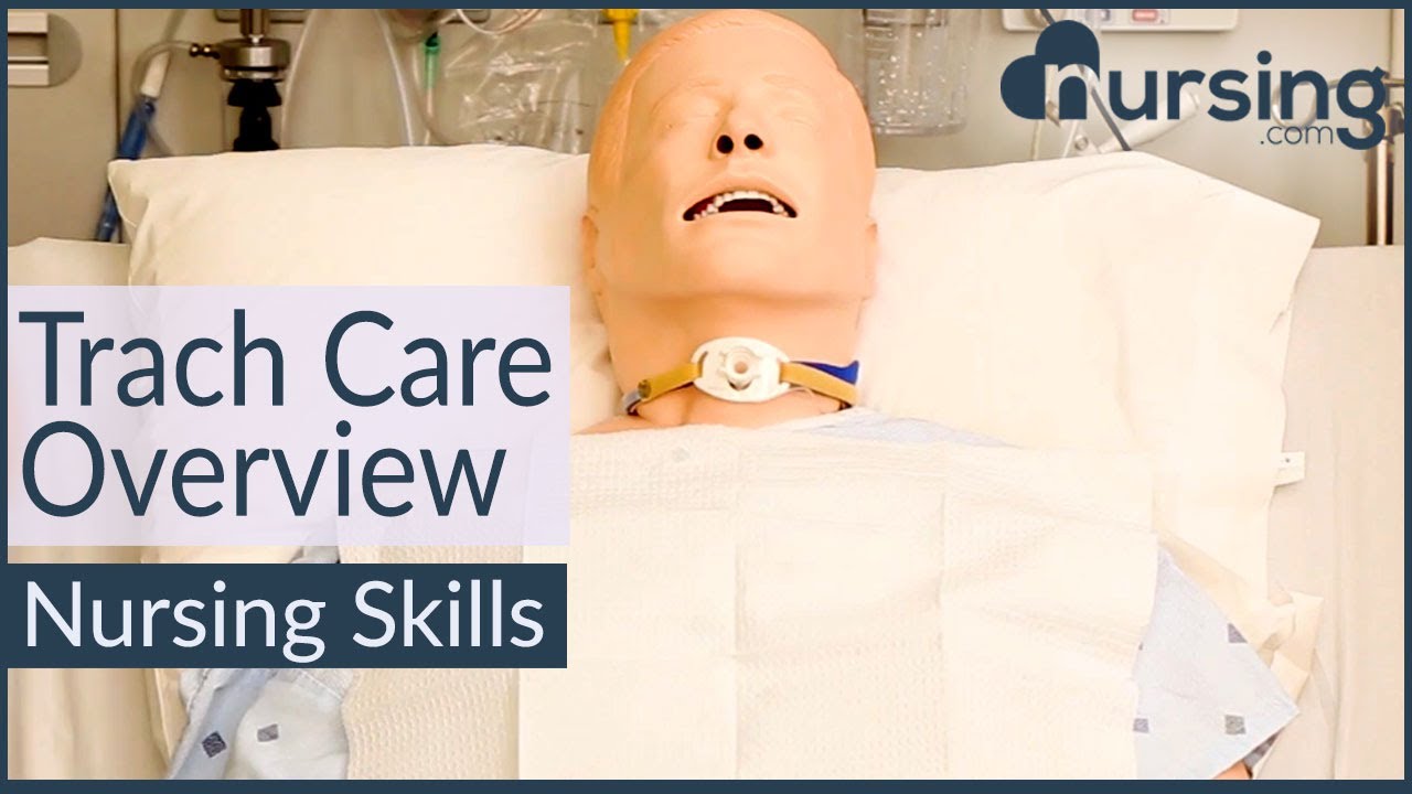 ⁣Tracheostomy (Trach) Care Overview (Nursing Skills)