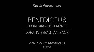 Benedictus from Bach B Minor Mass - Piano Accompaniment