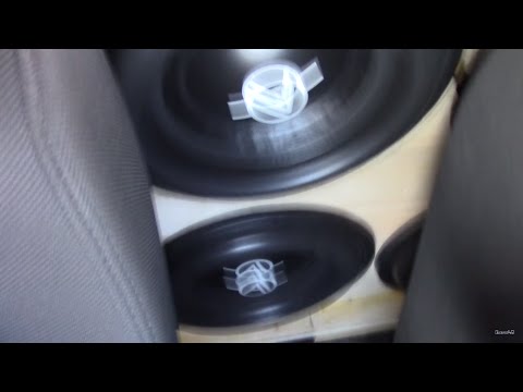 6 AMPERE AUDIO 3.0 12S WALLED FORD RANGER !