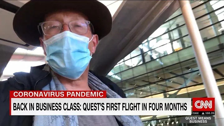 Back in business class: Richard Quest's first flig...