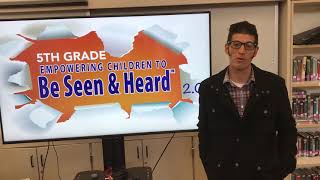 Eric Scharer, Principal, Talking About An Erin's Law Sexual Abuse Awareness Program