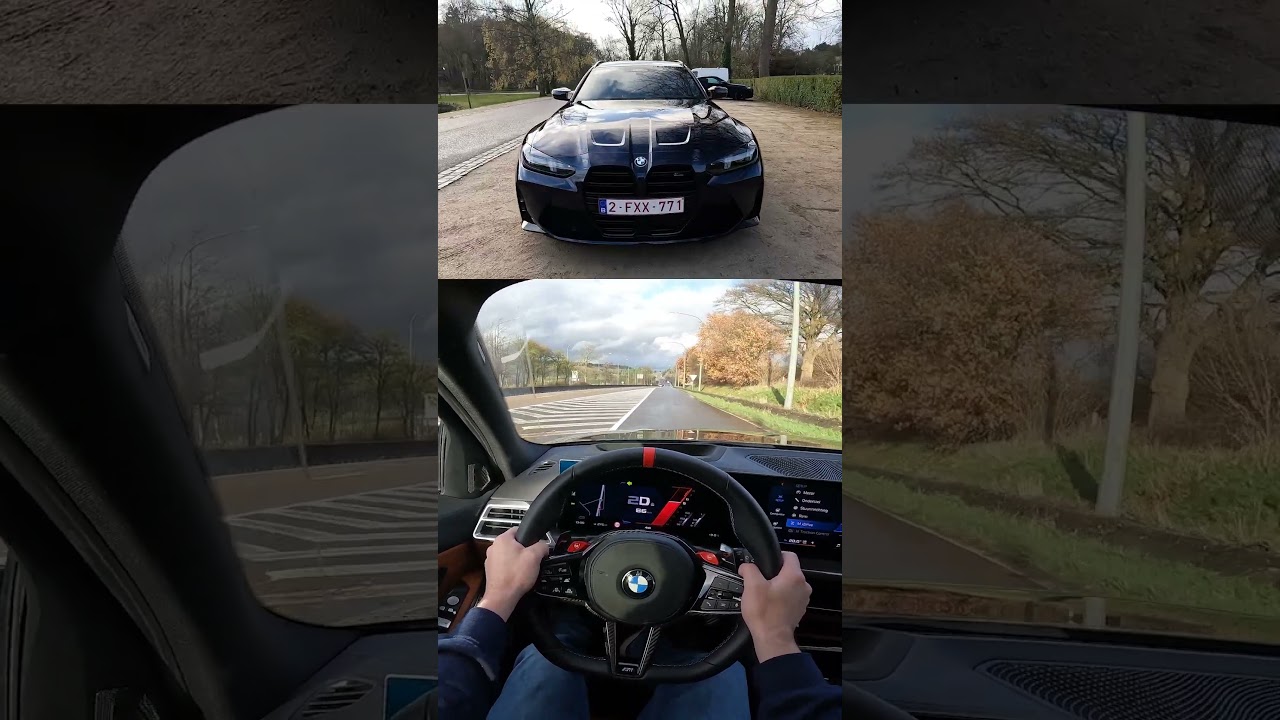 2024 BMW M3 COMPETITION M xDRIVE TOURING 530 HP ACCELERATION 0 TO 100 KM/H IN 3,6 SEC