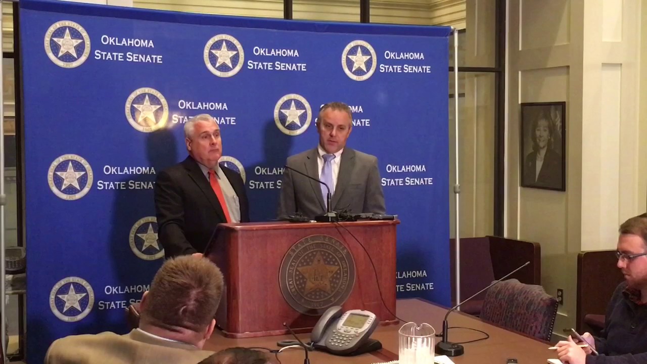 Oklahoma Senate: Senate leaders discuss budget - YouTube