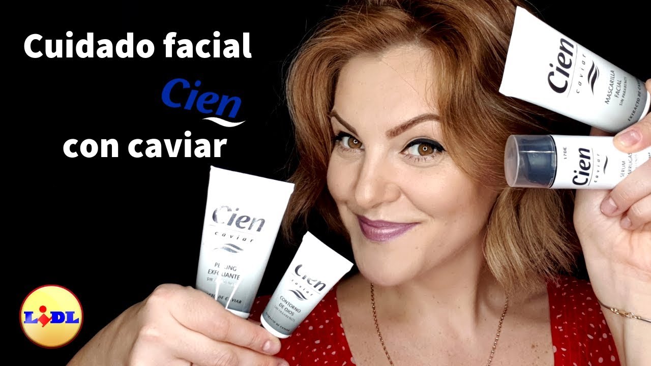 Cuidado facial con CIEN - LIDL y extracto de caviar. Dianne - YouTube