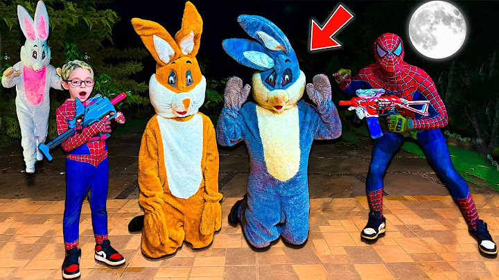 THE EVIL RABBIT - LET'S DEFEAT THE BUNNIES! SPIDER-MAN VS THE BUNNIES! - Part 4