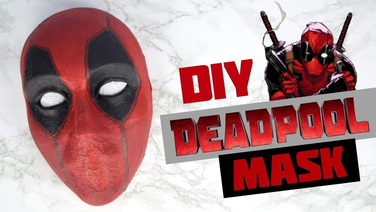eftertænksom Dolke Hysterisk morsom How To Make This EPIC Deadpool Mask - YouTube