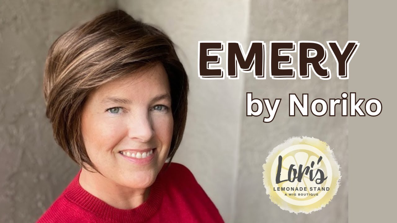 EMERY by Noriko in Kandy Brown-LR, Wig Review, Styling, & Color Details, Cute & Easy to Wear Bob!