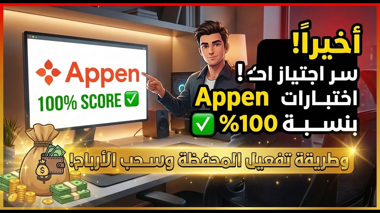 أخيراً! سر اجتياز اختبارات Appen بنسبة 100% ✅ وطريقة تفعيل المحفظة وسحب الأرباح! 💰