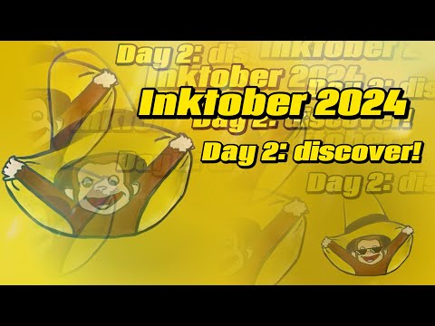 Inktober 2024 Day 2 Discover
