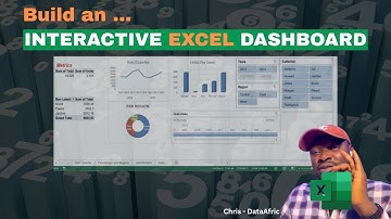Excel Dashboard Tutorial | Create Interactive Data Dashboards with Pivot Tables - Step by Step Guide