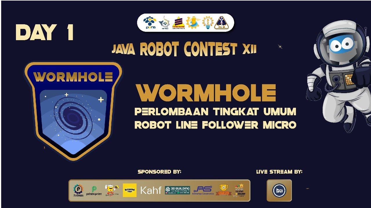 🔴LIVE | JAVA ROBOT CONTEST XII | WORMHOLE | Hari - 1 | 14/12/2024 - YouTube