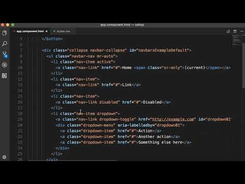 Angular | Beginner to Pro #291 - Extracting a NavBar Component [By Mosh Hamedani]