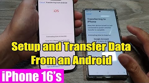 📲 iPhone 16/16 Pro Max: How to Setup and Transfer Data Over From an Android Phone (Wireless)