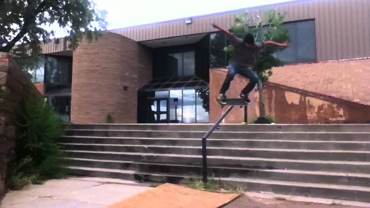 Feeble a 7 stair handrail