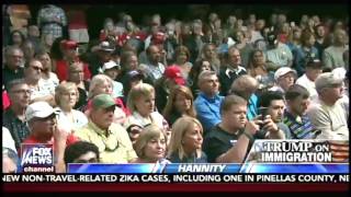 Trump Town Hall with Hannity Interrupted by Black Lives Matter Protesters