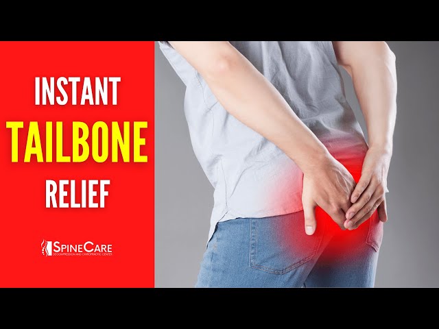 Tailbone Pain Relief IN SECONDS 