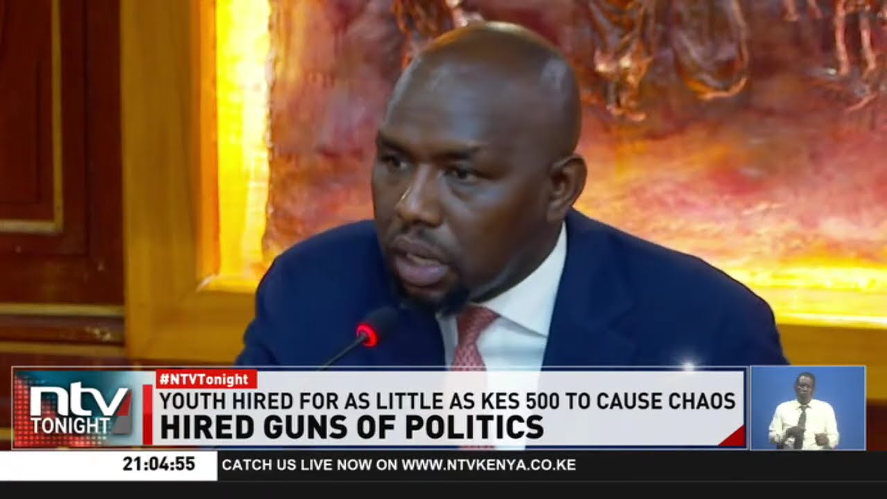 Murkomen says that some members of the opposition are hiring goons to trigger chaos