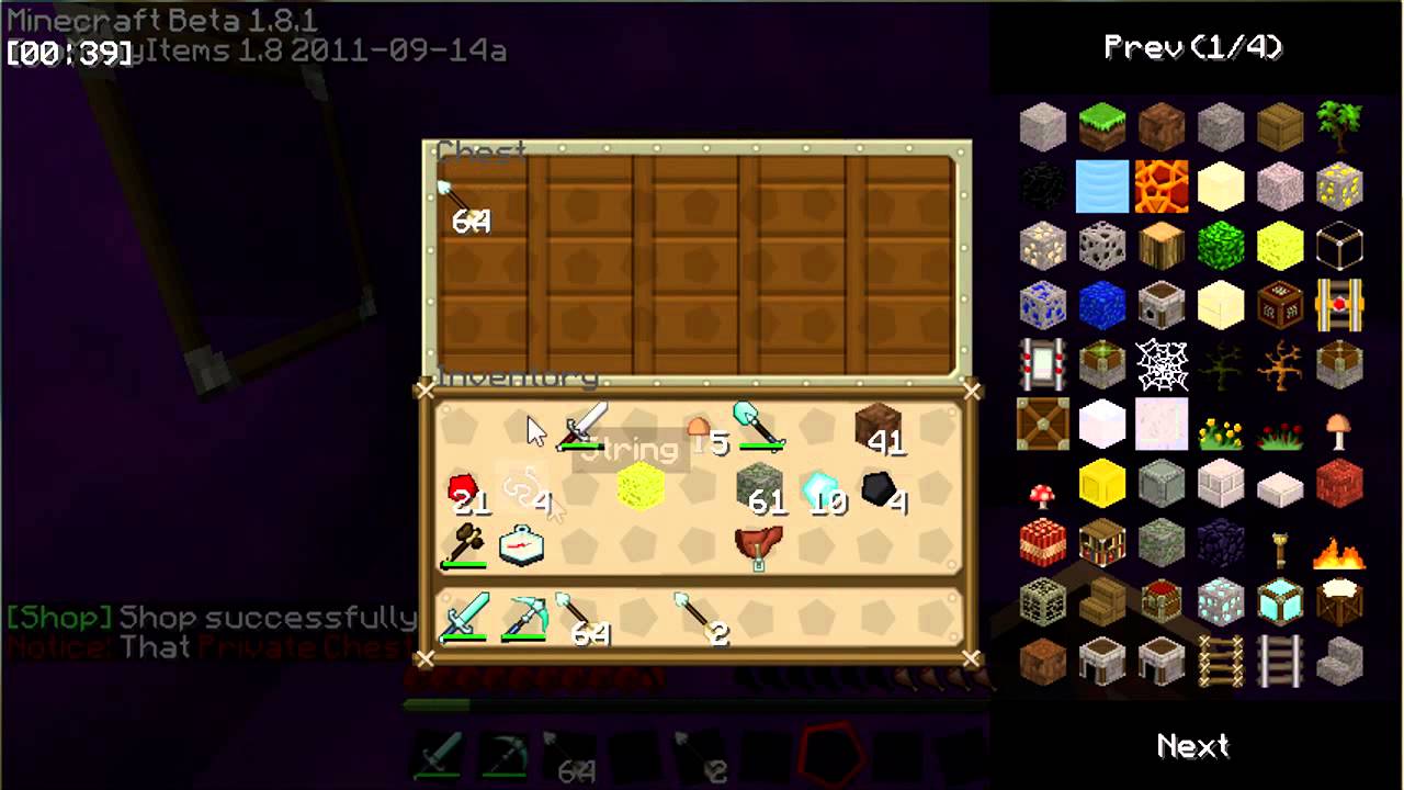 JuiceCraft Tutorial - How to use ChestShop