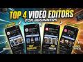 Top 4 Video Editor Apps for Beginners (Easy & Powerful)