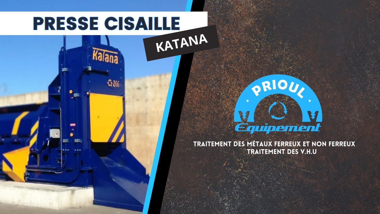 Presse Cisaille pour Ferraille | Euromec