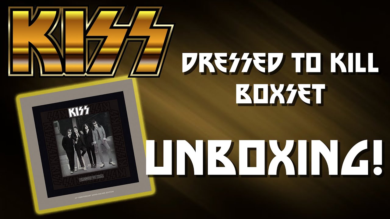 KISS: Dressed to Kill - 50th Anniversary Super Deluxe 5-CD Boxset | UNBOXING AND FIRST IMPRESSIONS!
