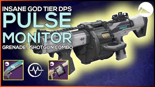 INSANE Pulse Monitor Grenade Launcher - God Tier DPS Build - Exodus Umbral Engrams - Destiny 2